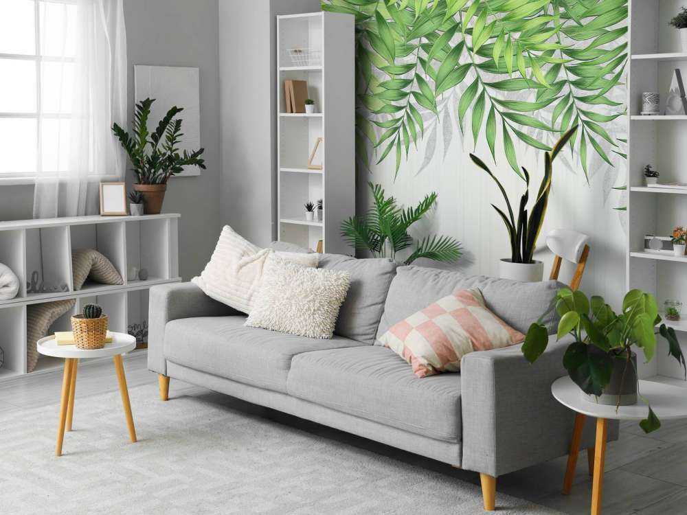 Tekstura tropikalnych liści