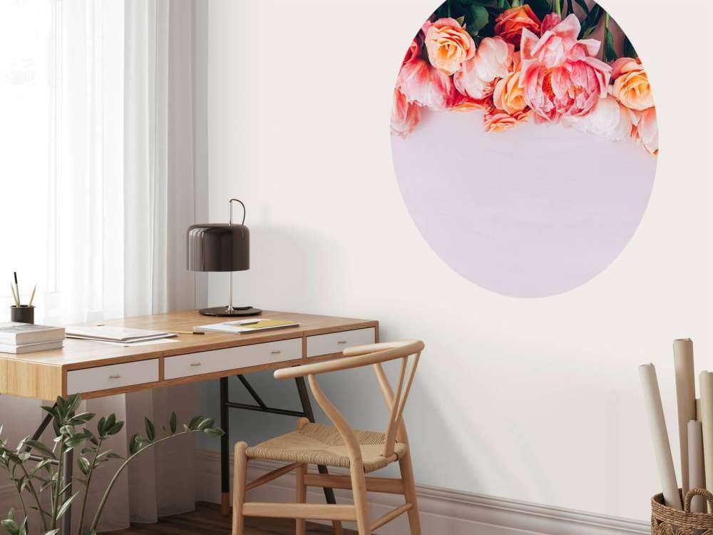 Róże w różnych odcieniach różu