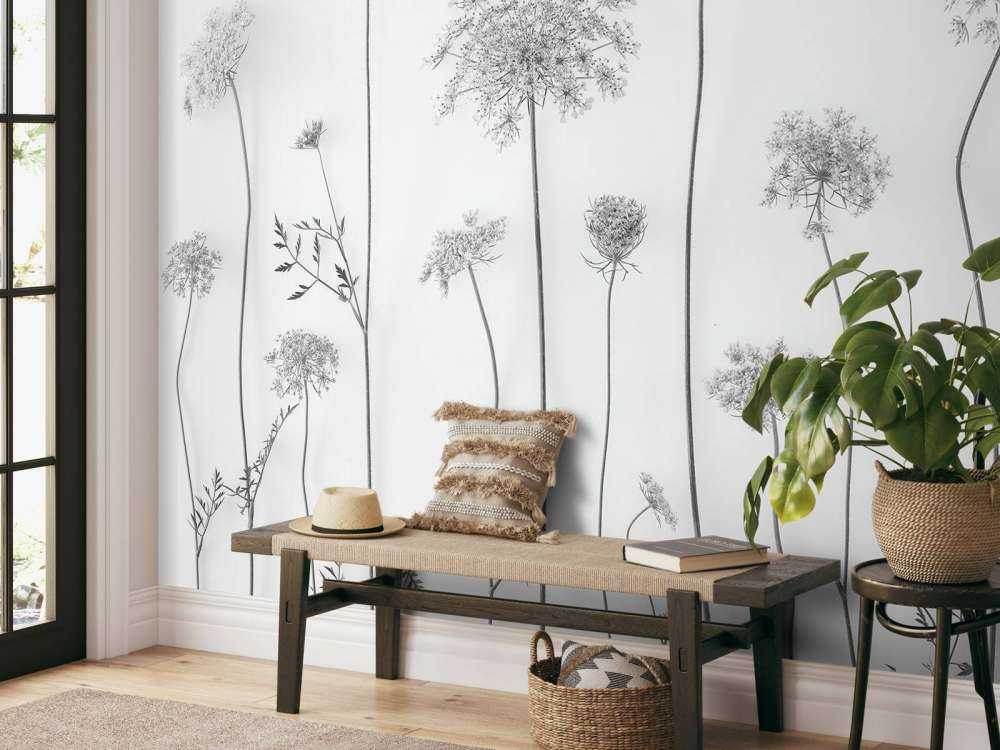 Krowa pietruszka w czerni i bieli