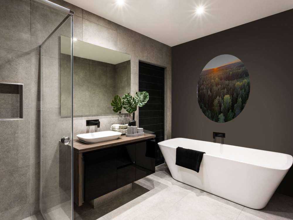 Zdjęcie lotnicze jesiennych drzew