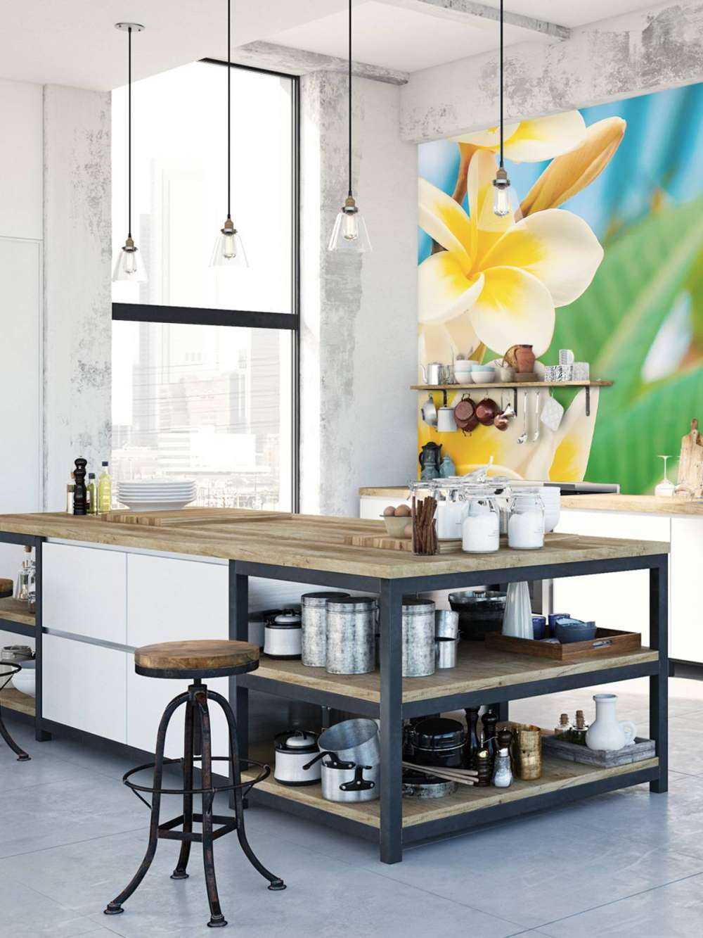 Biały Żółty Kwiat Plumerii