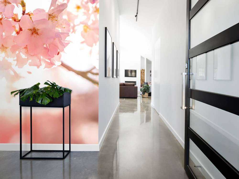 Kwiaty jasnoróżowe