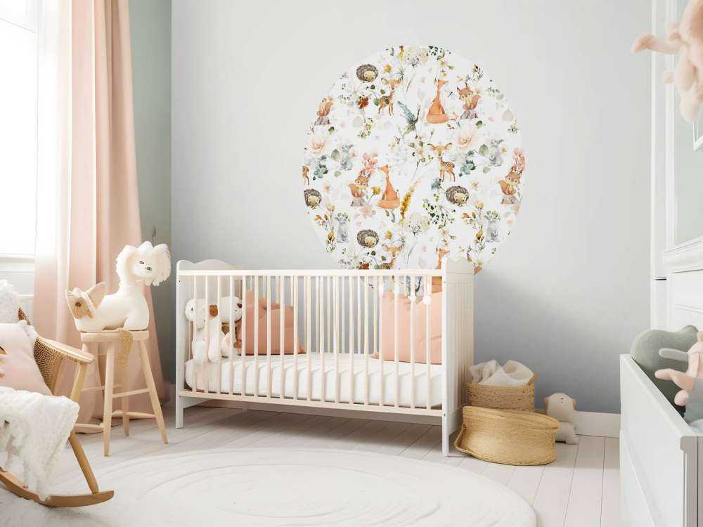 Leśne zwierzęta dla niemowląt