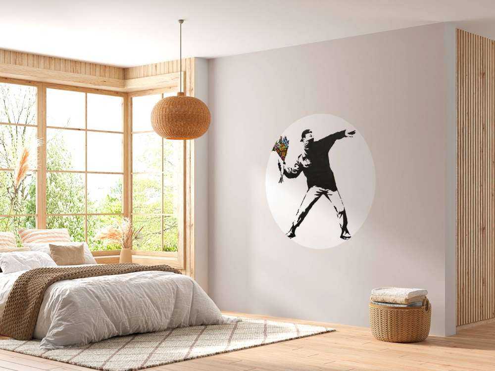 Banksy - Flower thrower