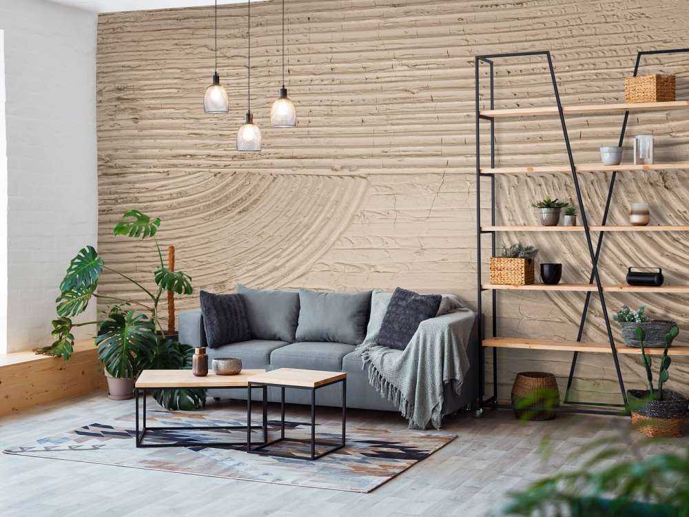 Linie i struktury w kolorze taupe