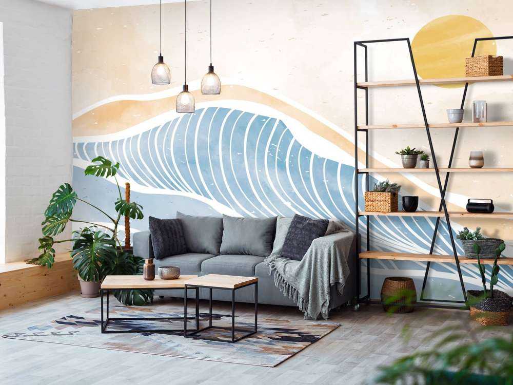 Niebieskie fale dla słońca