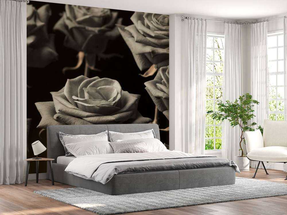 Róże w kolorze sepii