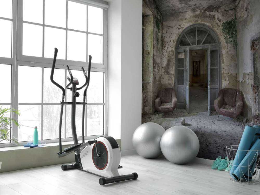 Korytarz w opuszczonym domu