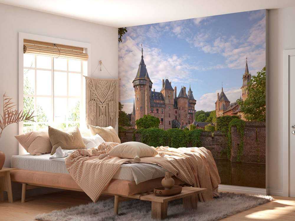 Zamek de Haar od strony wody