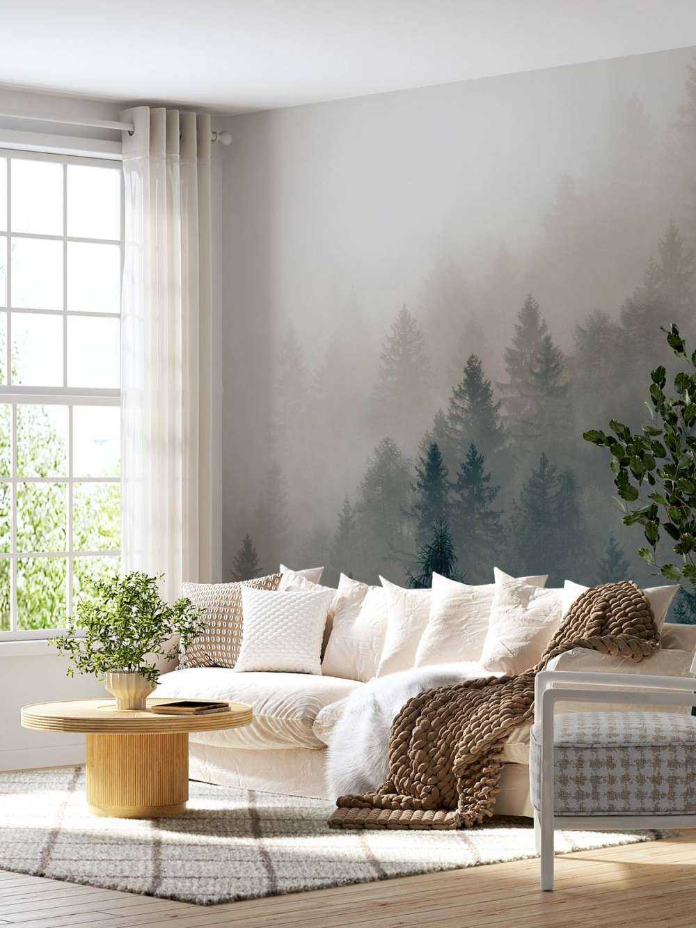 Cortina d'Ampezzo podczas mgły