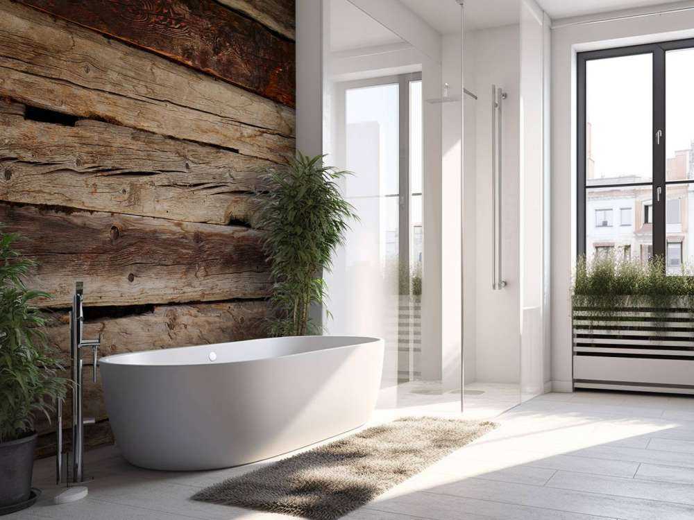 Wędzone czerwone drewno