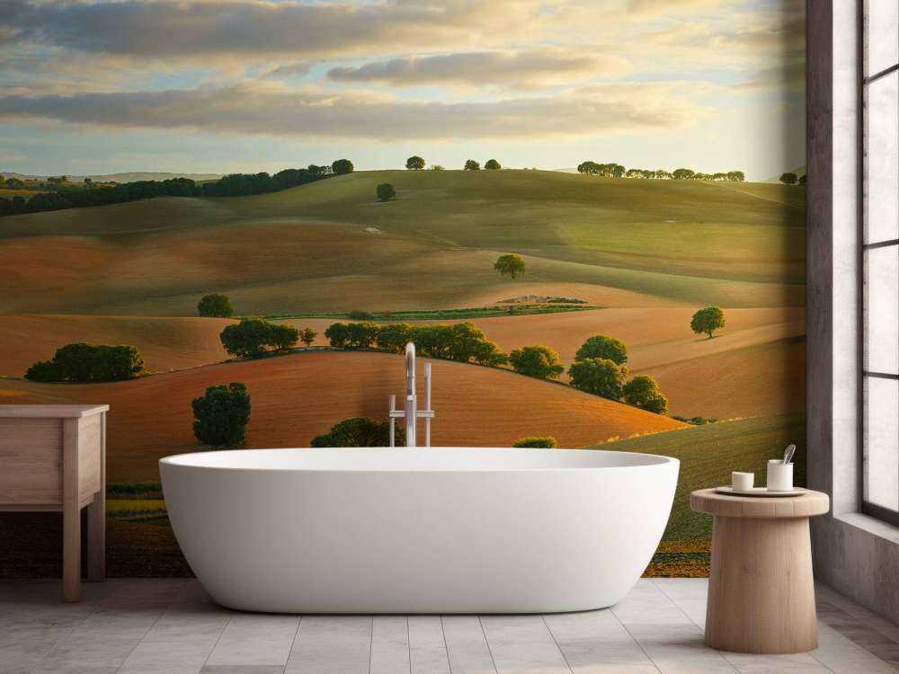 Wzniesiony krajobraz