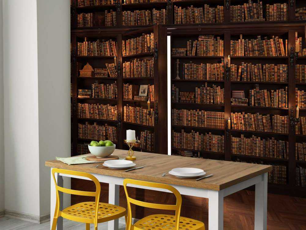 Tajna biblioteka z ukrytymi drzwiami