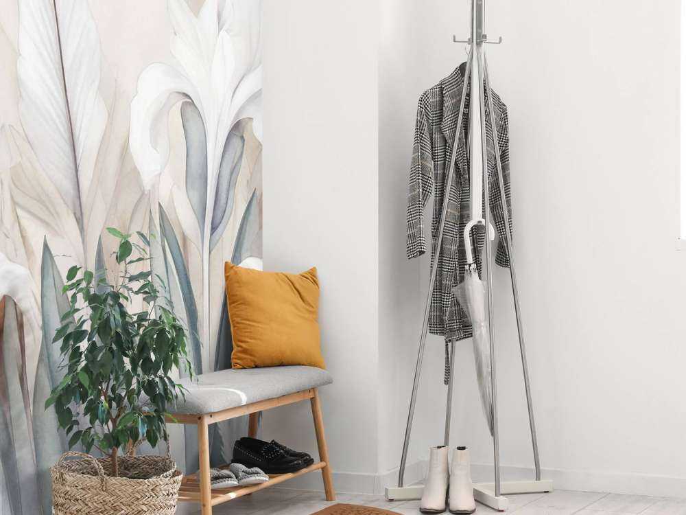 Irysy o wschodzie słońca szare