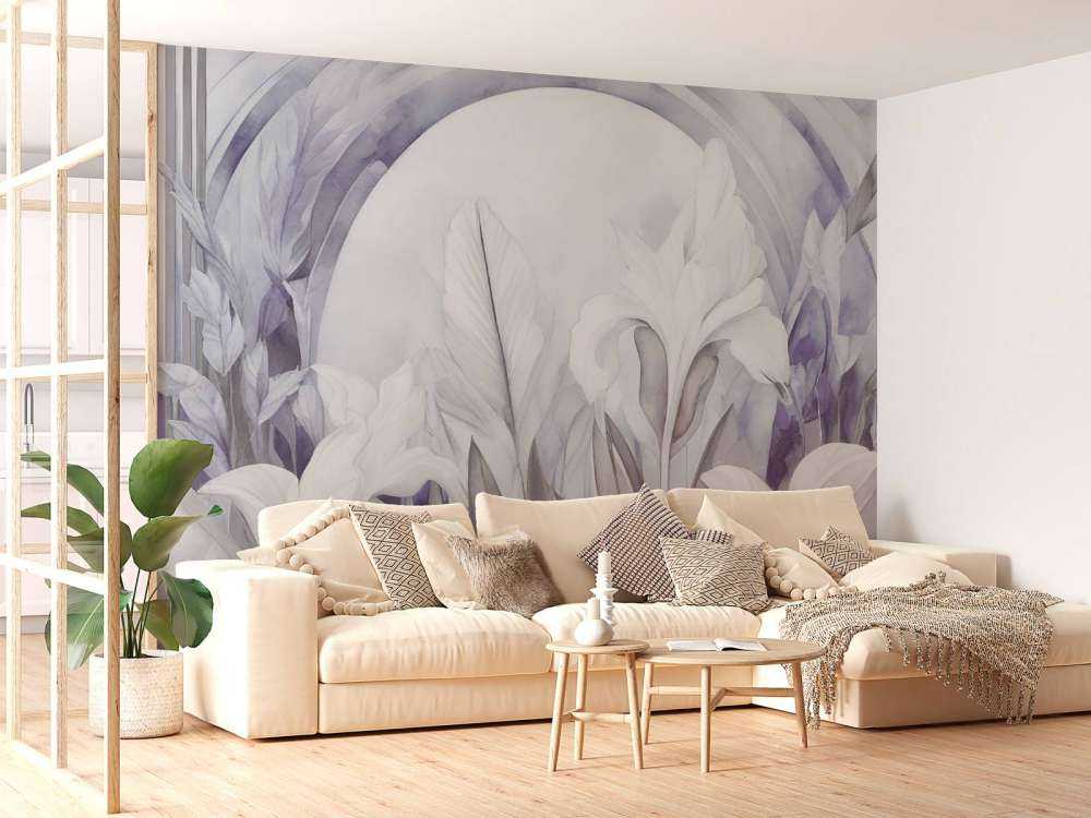 Irysy o wschodzie słońca fioletowe