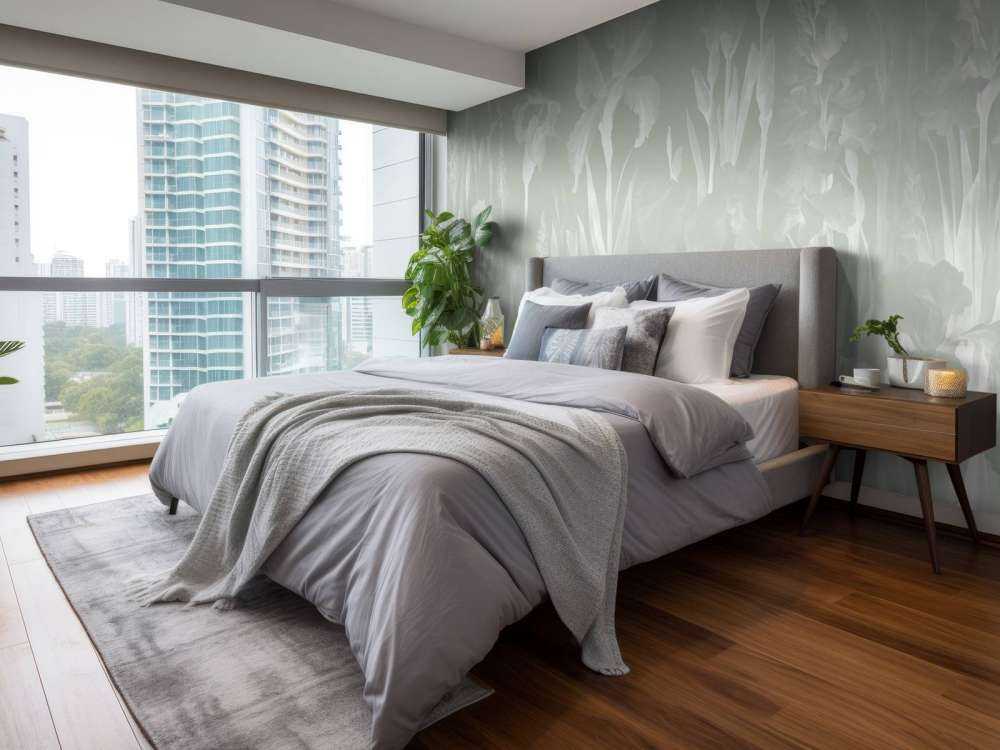 Szczęśliwe Wiosenne Dusty Blue