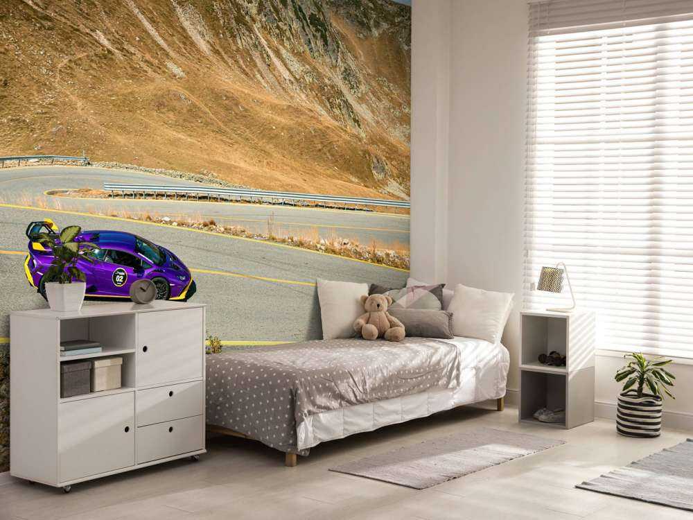 Lamborghini Huracán na górskiej drodze