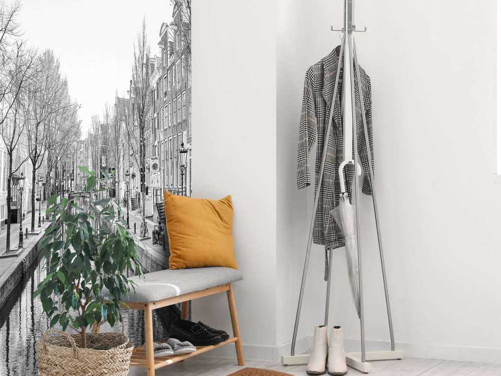 Amsterdam w czerni i bieli