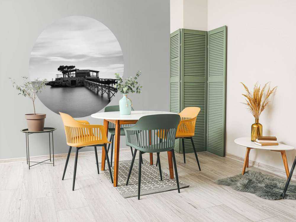 Rusztowanie na wyspie