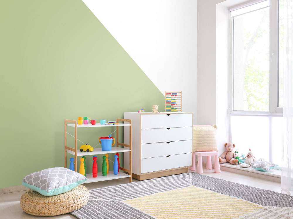 Trójkąt, jasnozielony