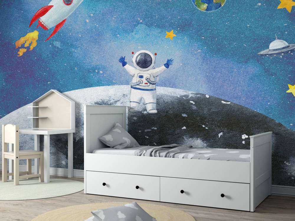 Astronauta na Księżycu