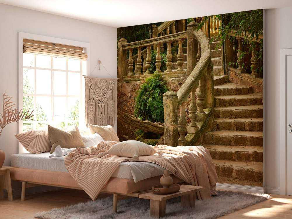 Stare schody na górę