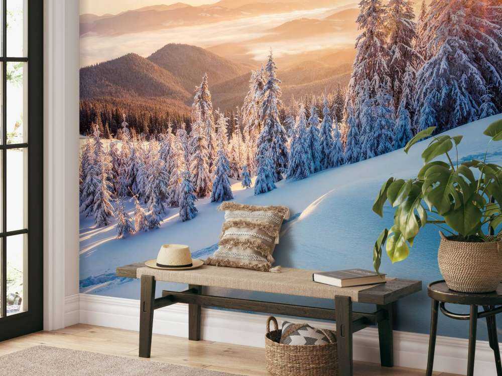 Zimowy poranek w górach