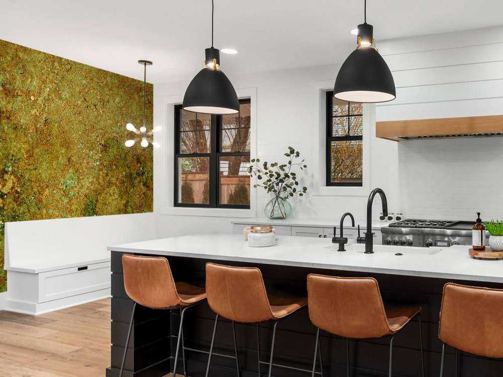 Struktura w kolorze złotym