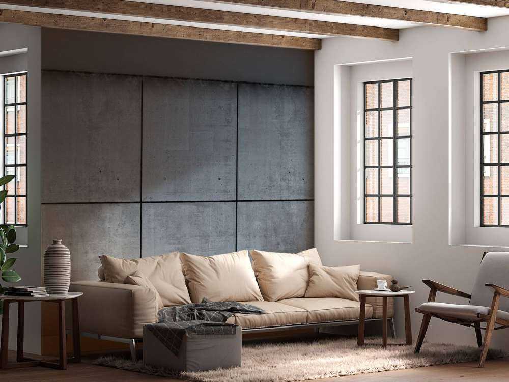 Torebka dziurkowana z betonowym tłem