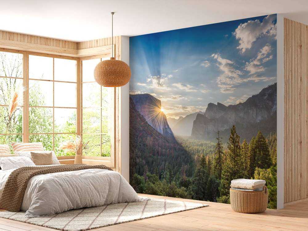 Zachód słońca w Parku Narodowym