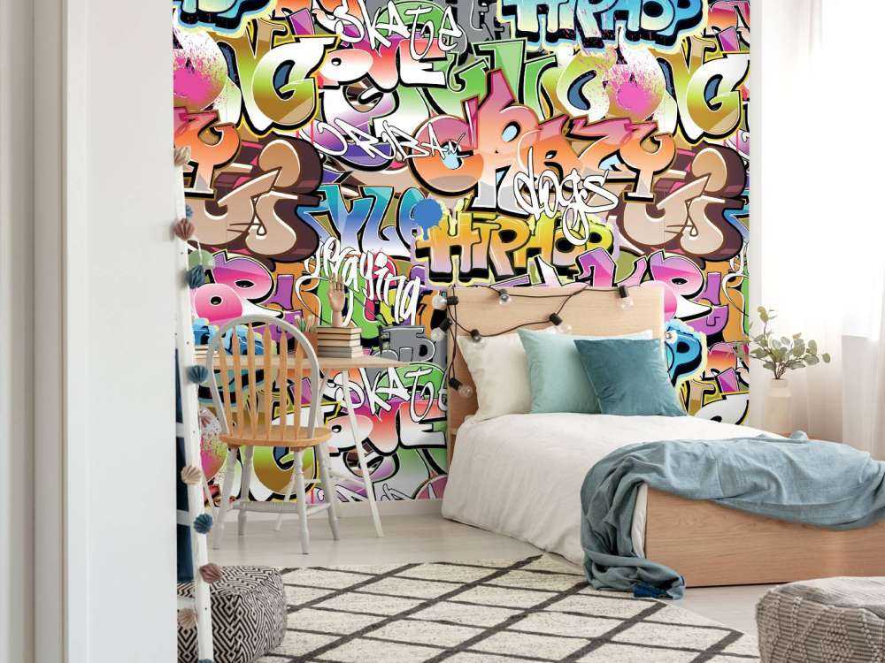 Szalone graffiti