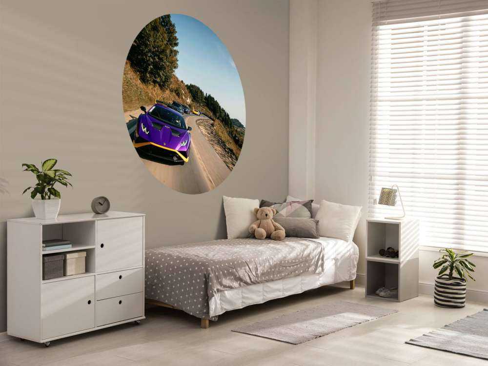 Konwój superaut przez góry