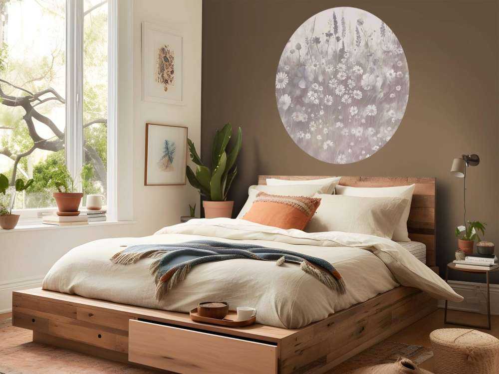 Zielona zieleń lata stonowany róż