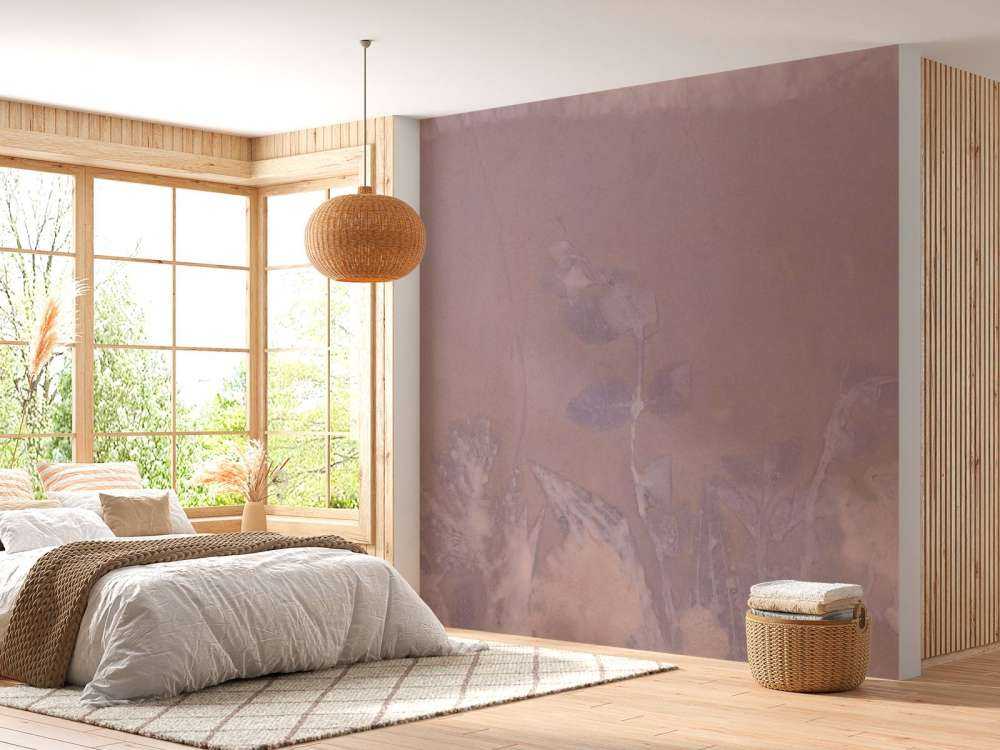 Wilde geranium i śnieżna jagoda - mauve