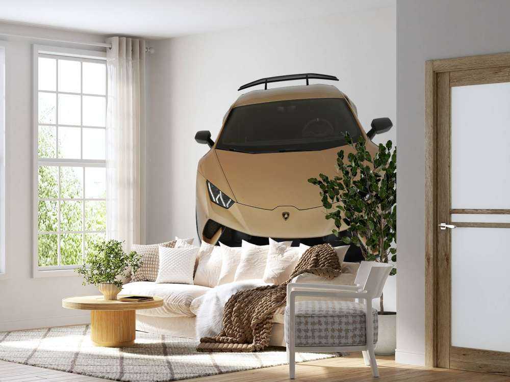 Lamborghini Huracán - Przód od góry, biały