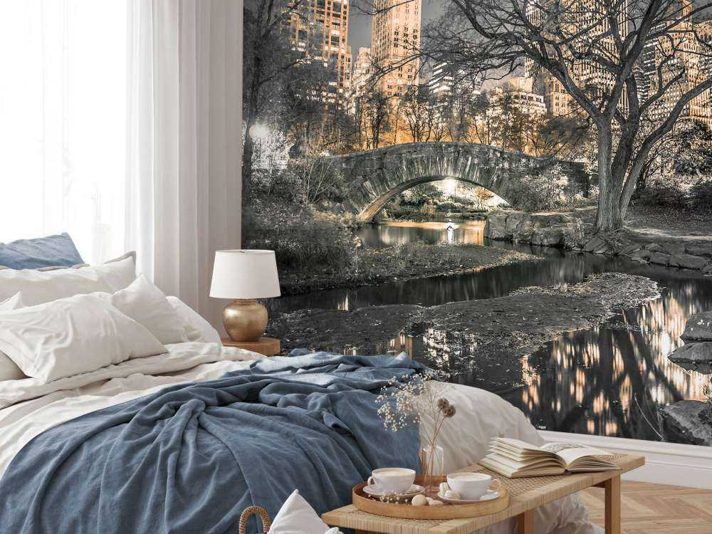 Central Park wieczorem