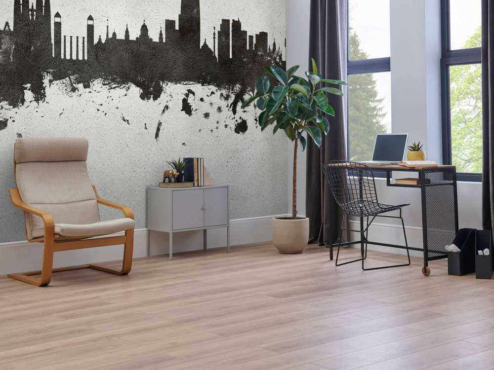 Akwarela panorama, Barcelona