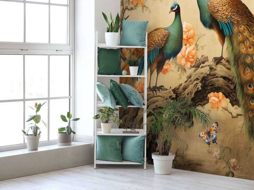 Taniec Pawia w Blasku Kwiatów