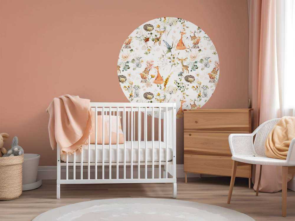 Leśne zwierzęta dla niemowląt