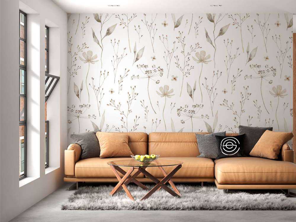 Sepiowy Szkic Natury