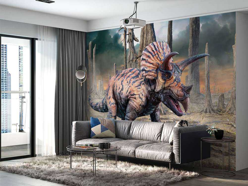 Torozaur na opuszczonym terenie