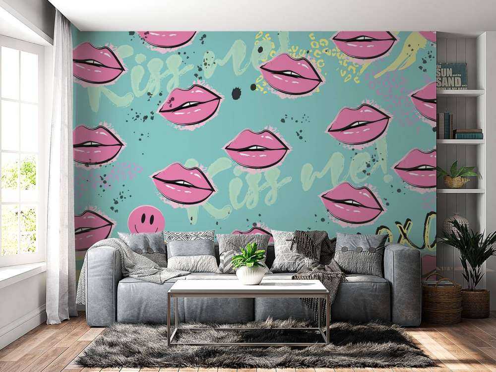 Kiss kiss turquoise