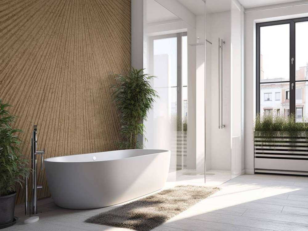 Struktura z liniami w kolorze złotego brązu