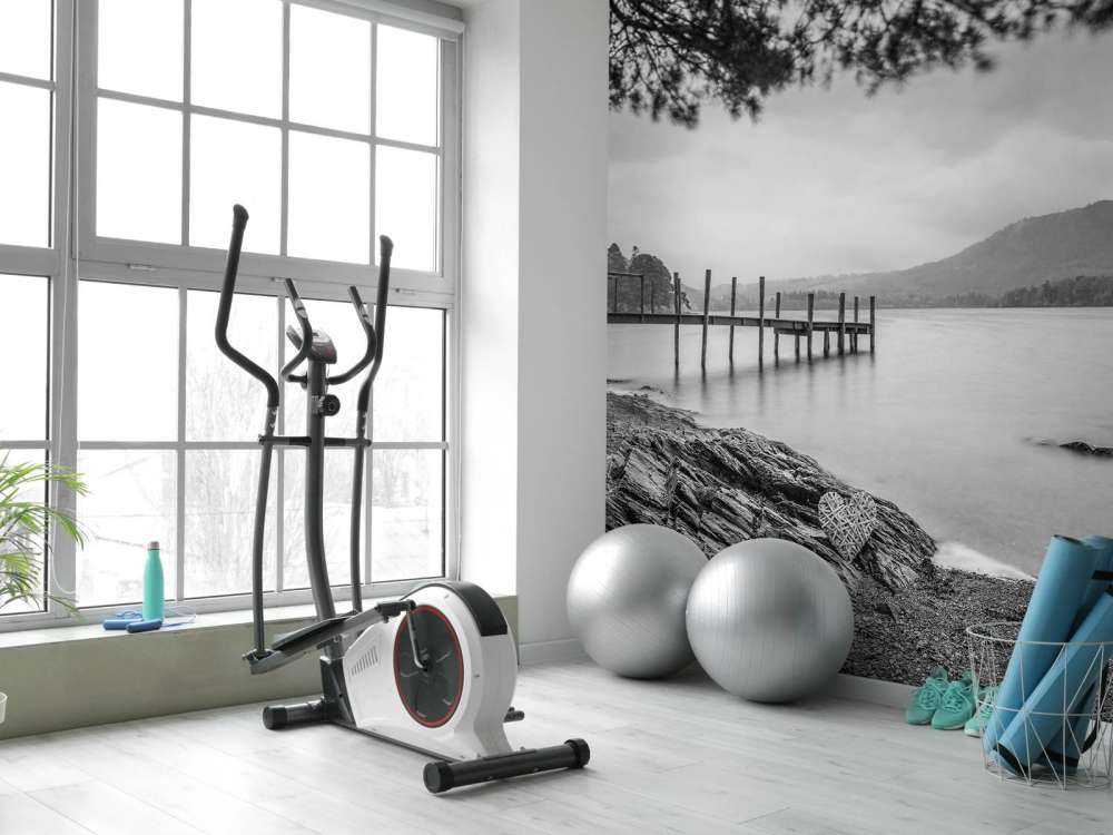 Nabrzeże w jeziorze