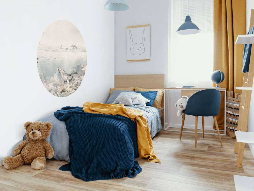 Krajobraz Oceaniczny ze Zwierzętami