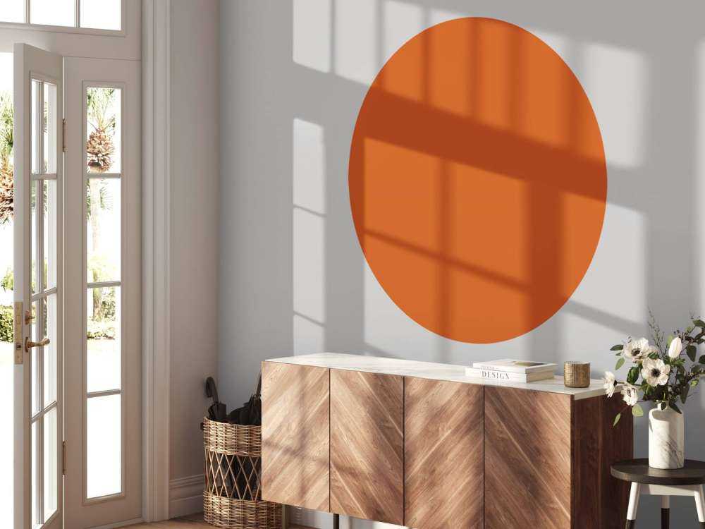 Ciemny pastelowy pomarańcz