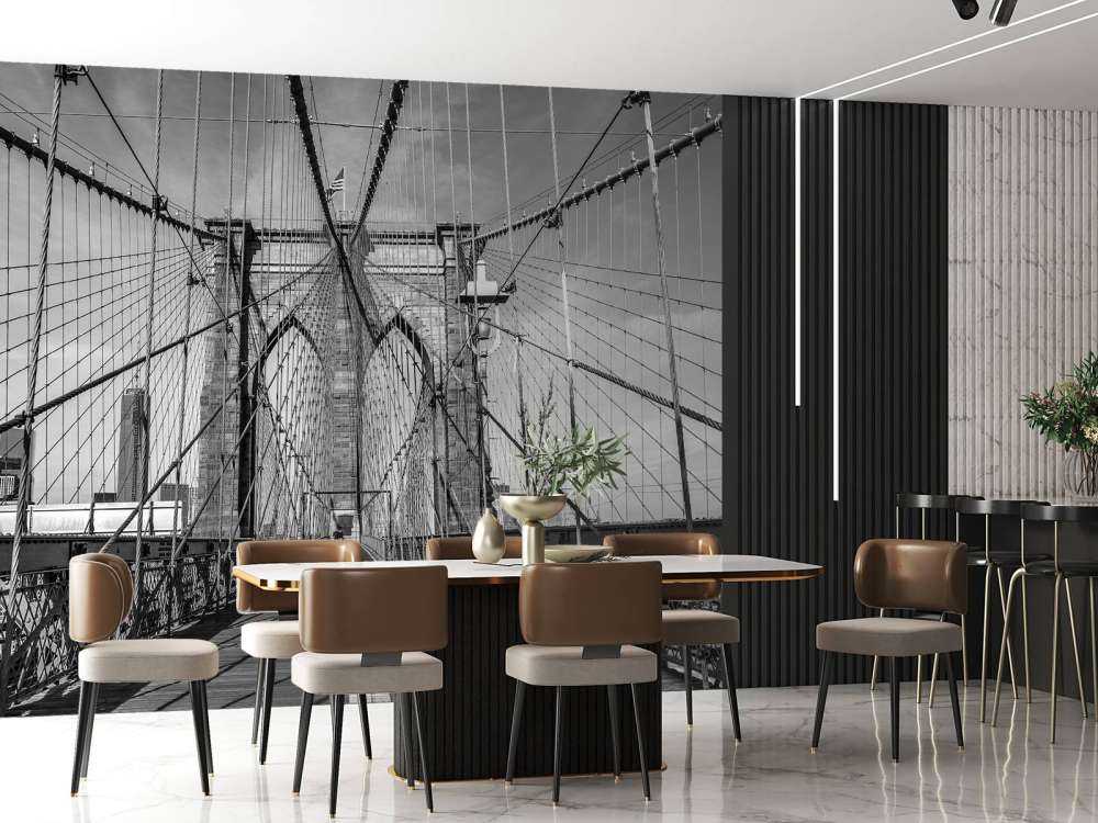 Most w czerni i bieli