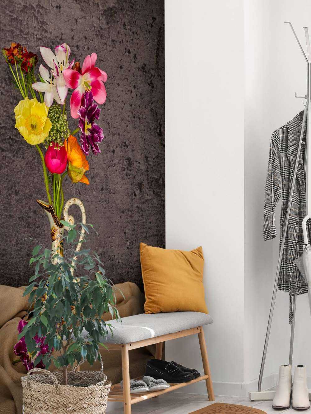 Kwiaty w klasycznym wazonie