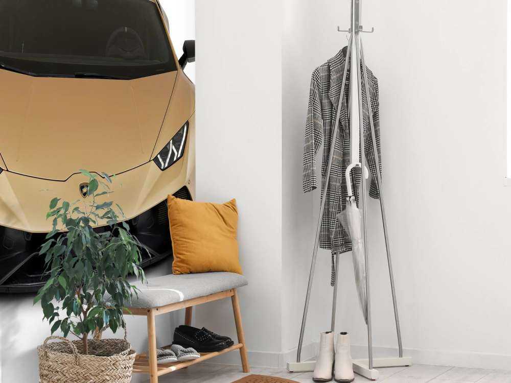 Lamborghini Huracán - Przód od góry, biały