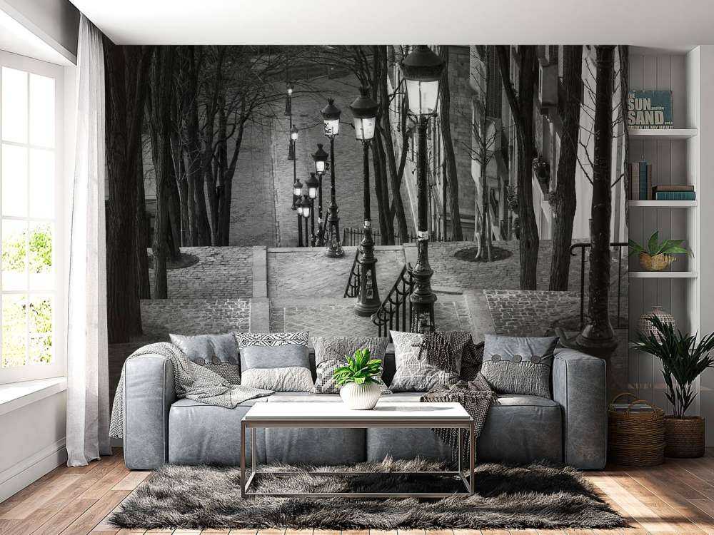 Cichy wieczór na Montmartre